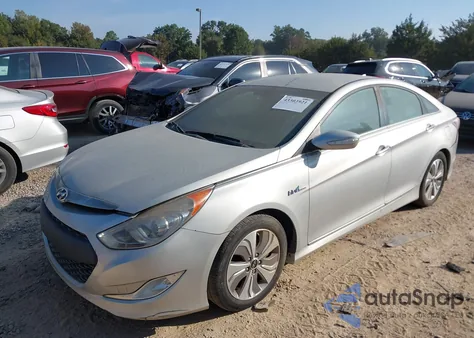 2013 Hyundai Sonata Hybrid Limited из США, поврежденный, VIN KMHEC4A42DA079561